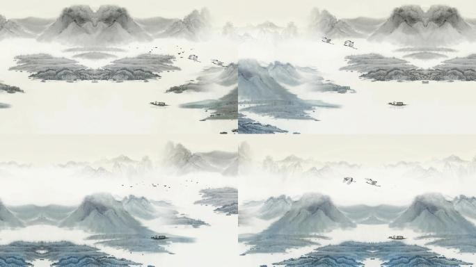 中国山水-无缝循环