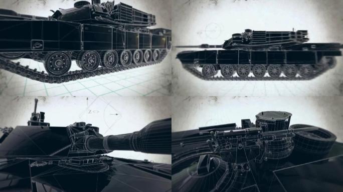 坦克武器结构