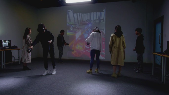 VR眼镜虚拟现实体验现场
