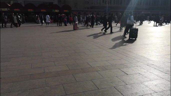 北京站站外广场-2019年拍摄_