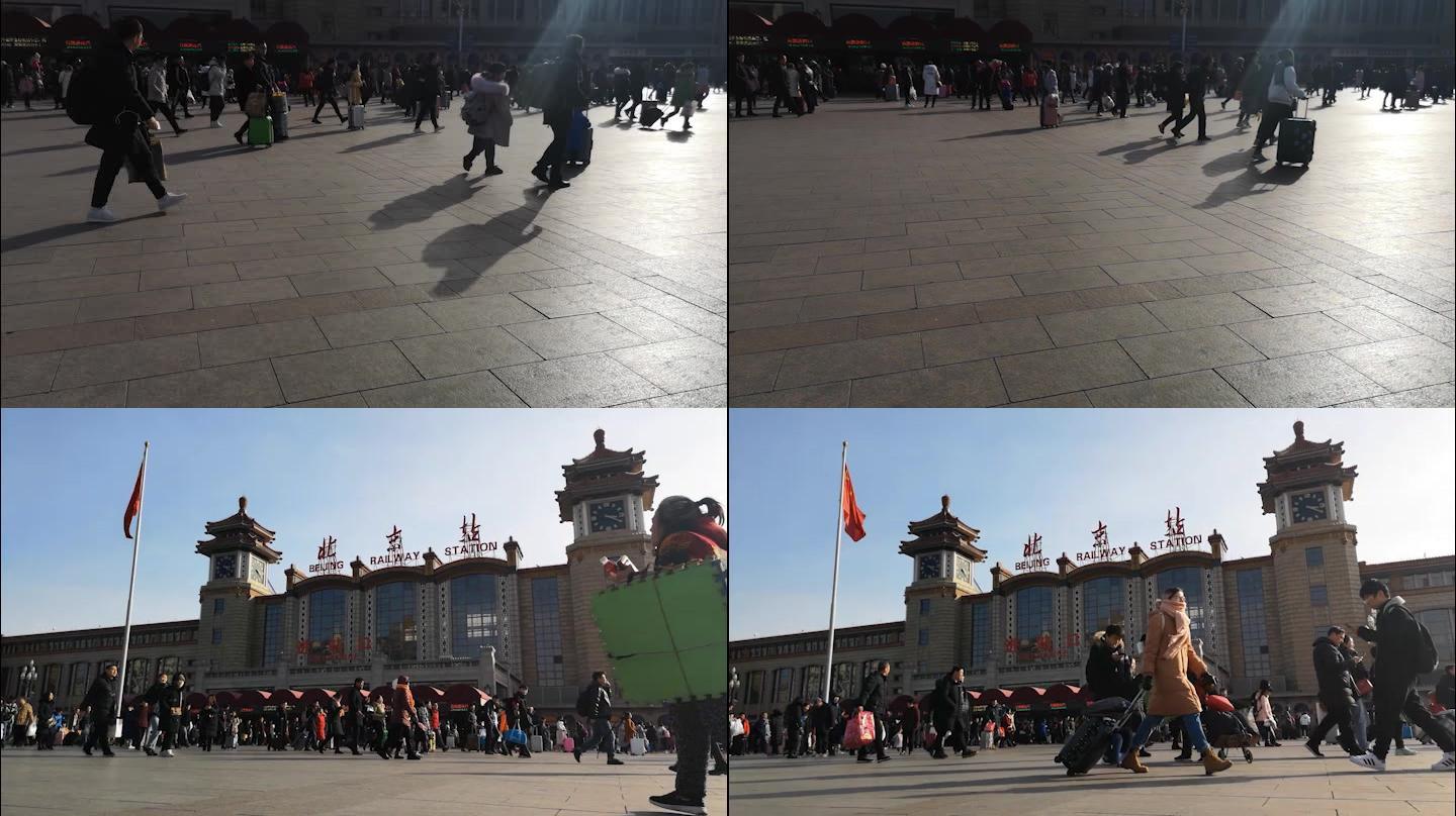 北京站站外广场-2019年拍摄_