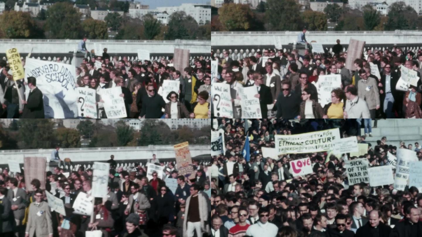 60年代美国反战游行