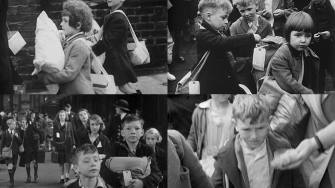30年代英国撤离儿童
