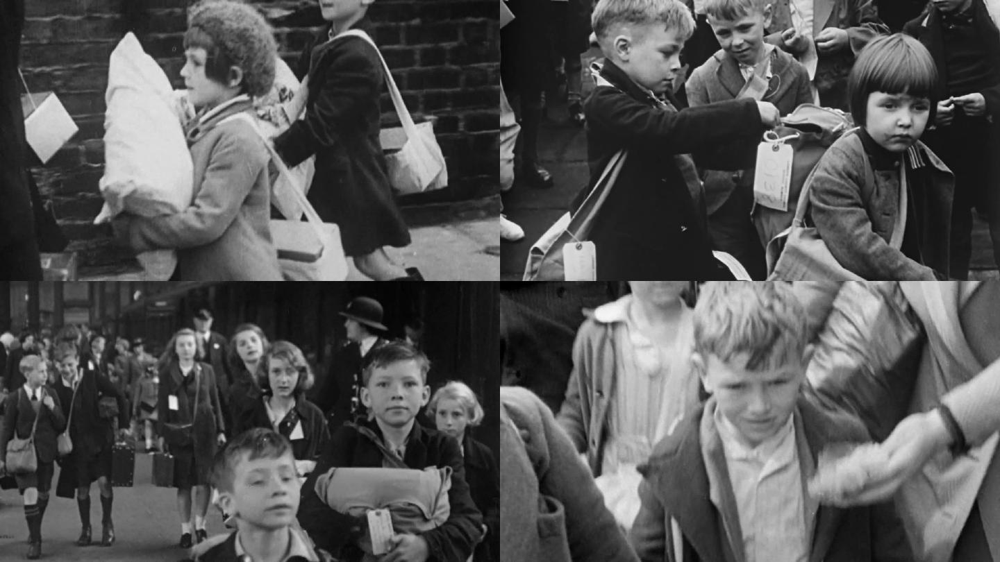 30年代英国撤离儿童