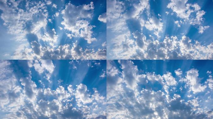 4K原创高清实拍天空流云延时摄影