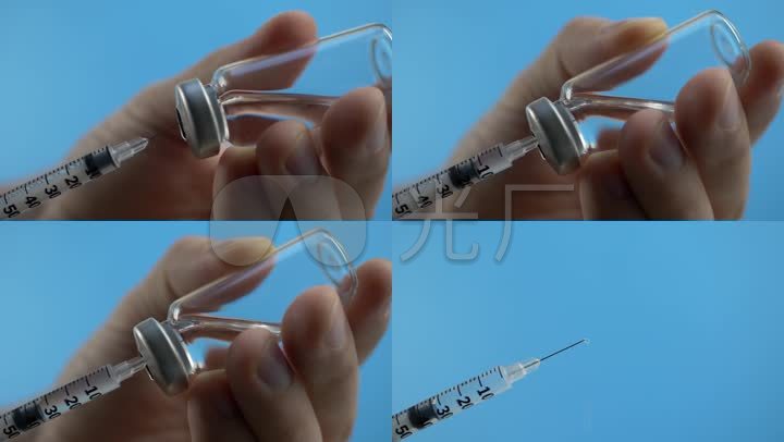 注射器吸药水