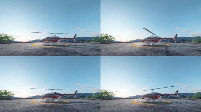 直升机停机坪