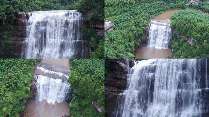 贵州赤水大瀑布水流4K原片