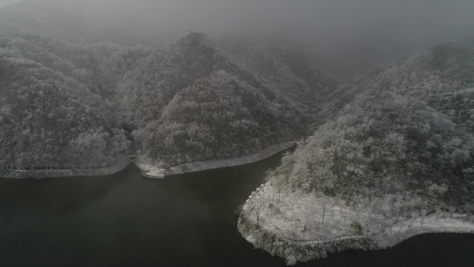 永州-双牌阳明山冬季航拍2