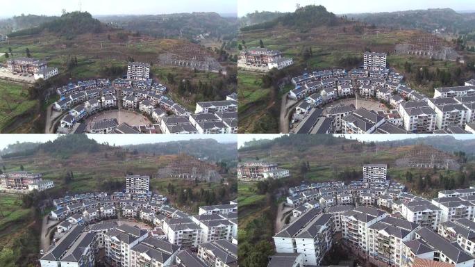 中国新农村城镇发展高清实拍视频