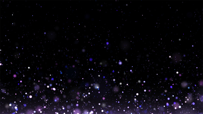 4K-透明通道紫色唯美浪漫梦幻粒子光斑