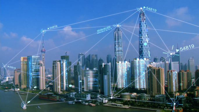 城市科技互联网信息AE模板