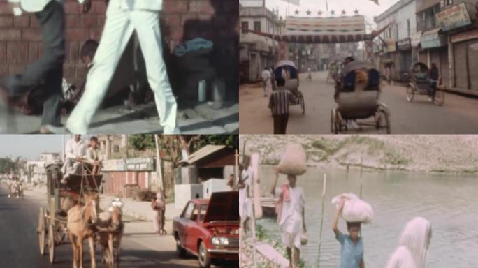 70年代印度街头