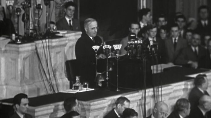 1945年杜鲁门演讲