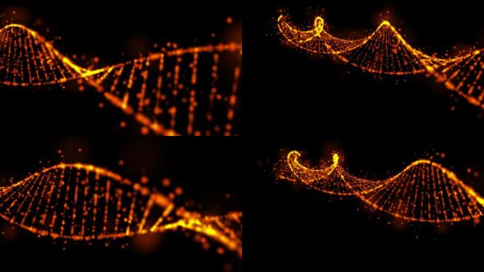 粒子医疗DNA基因链