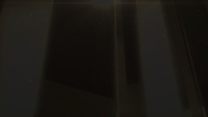 金色浪漫粒子光芒透明背景视频