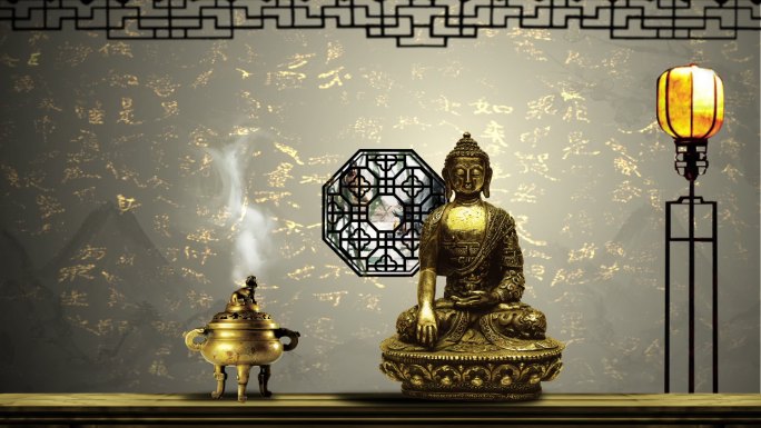 佛教佛文化中国风片头