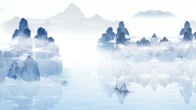 中国山水-无缝循环