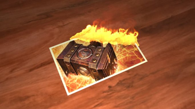 火焰燃烧照片AE模板