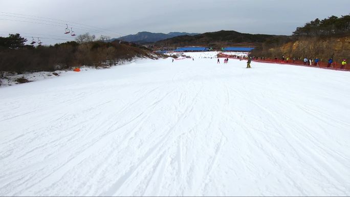滑雪新手滑雪GoPro