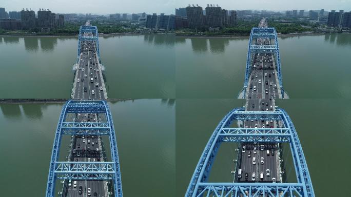 航拍杭州复兴大桥：个人作品，无版权纠纷