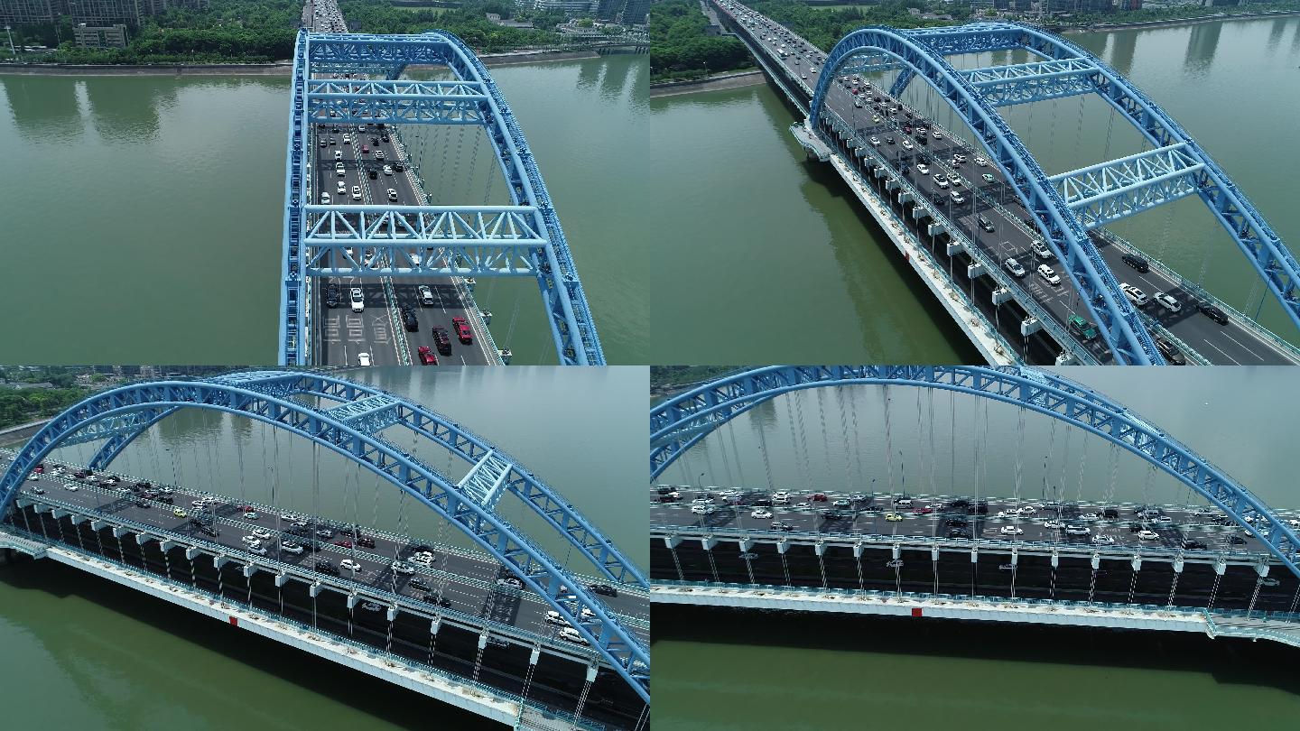 航拍杭州复兴大桥：个人作品，无版权纠纷