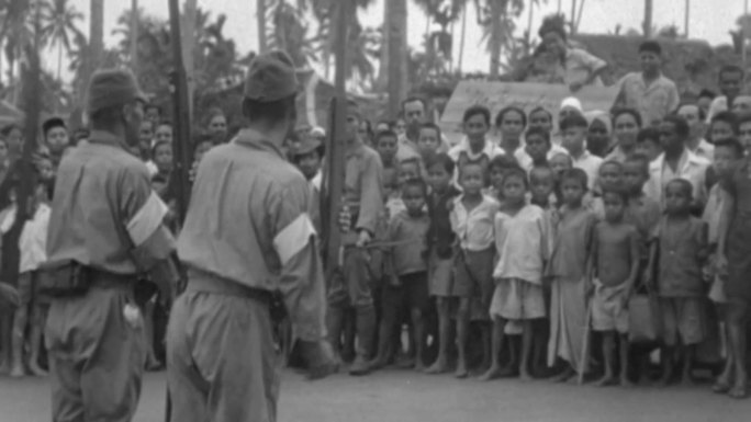 日军撤离东印度群岛