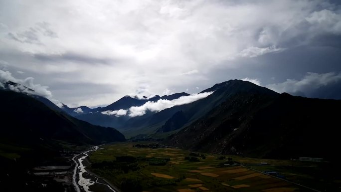西藏高山延时