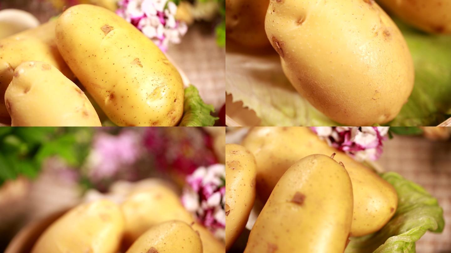 土豆蔬菜瘦身减肥养生食品绿色
