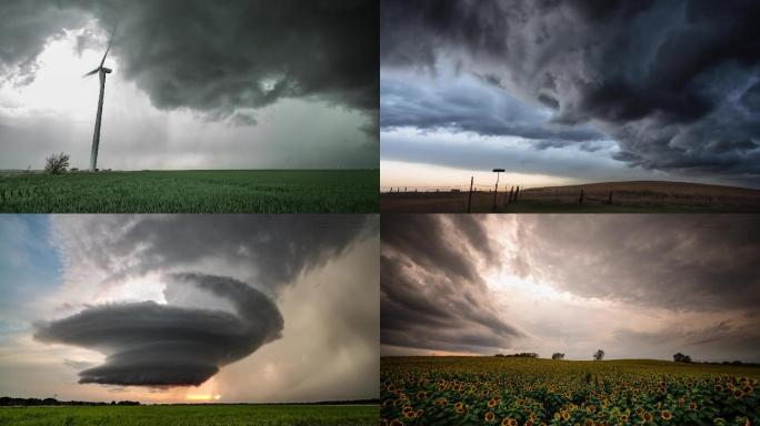 自然景观-世界各地风暴来临时候的震撼镜头