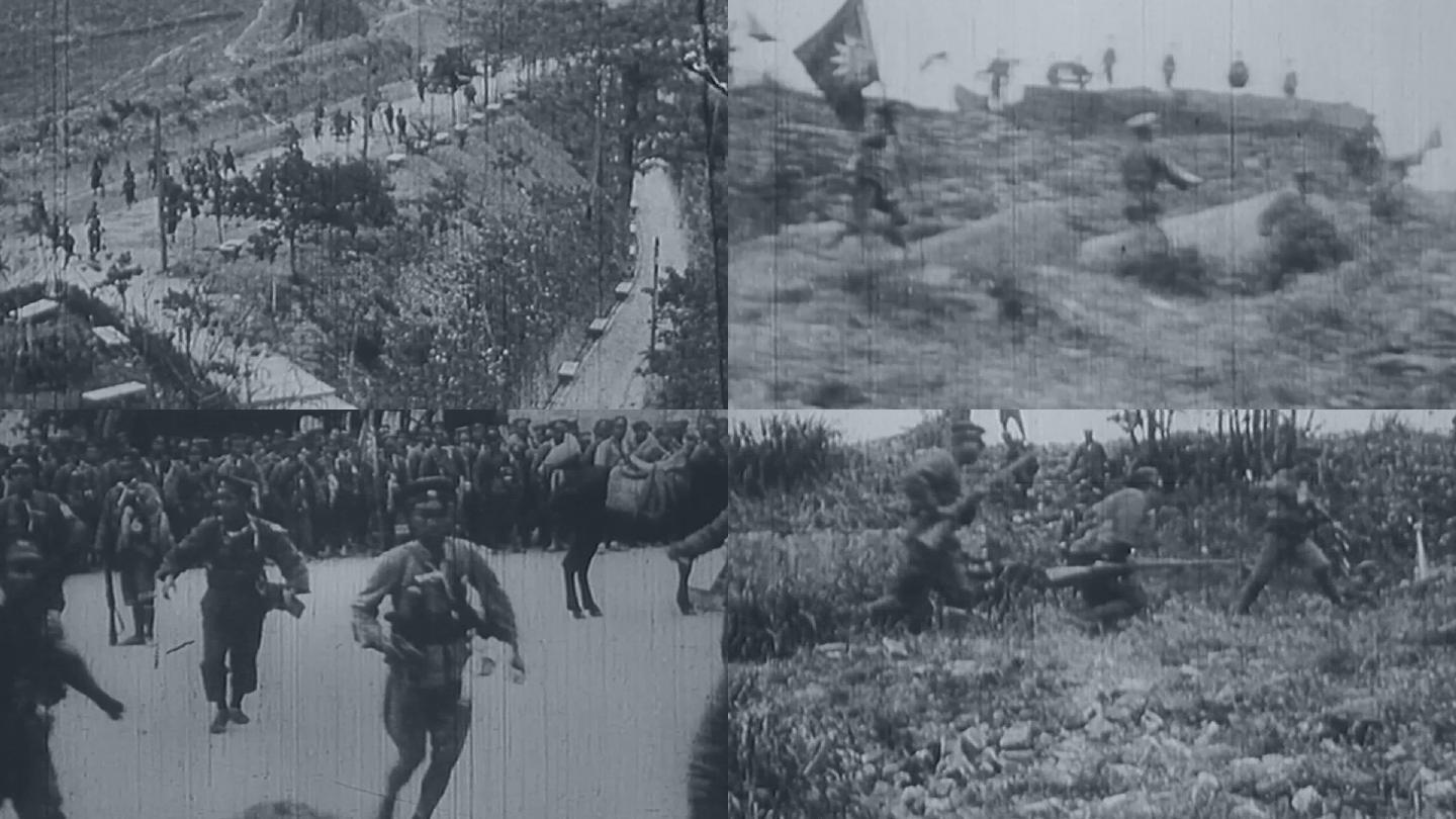 1927年5月，北伐军击溃奉军主力后，又相继攻克郾城、许昌、新郑。图为进抵许昌的北伐军。-军事史-图片
