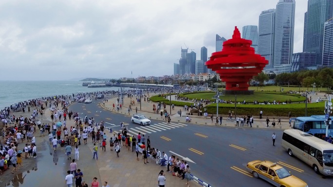 青岛宣传片上合峰会青岛市政府航拍青岛