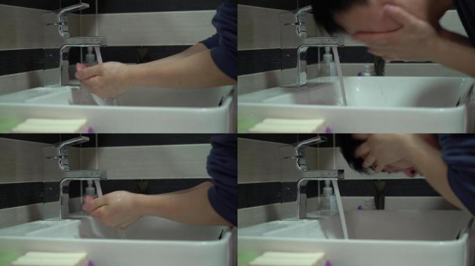 洗手洗脸4K生活用水