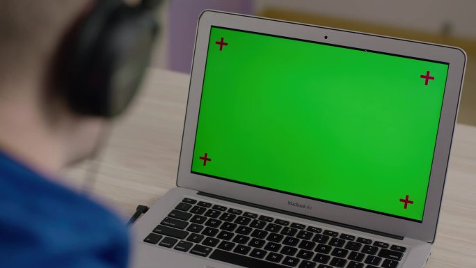 电脑视频绿幕抠图