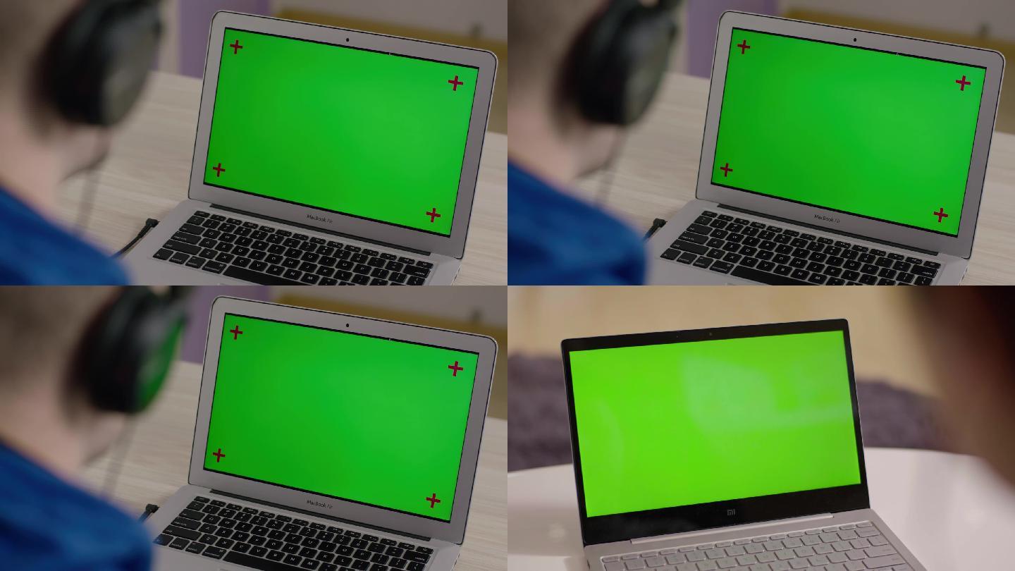 电脑视频绿幕抠图