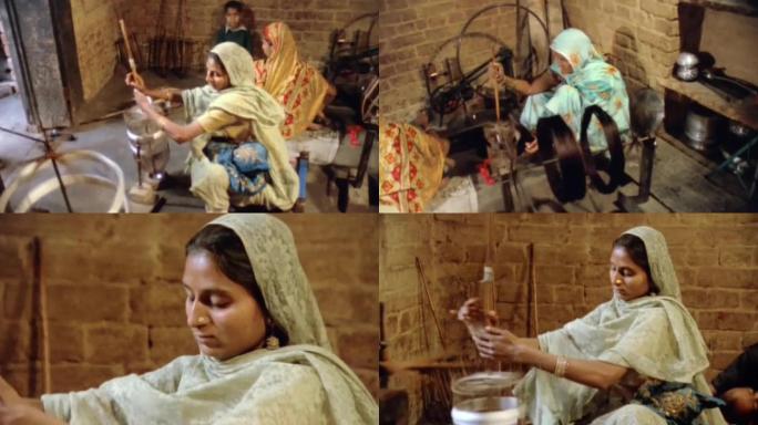 印度丝绸织造