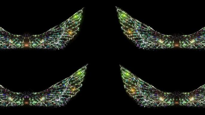 粒子翅膀循环带通道