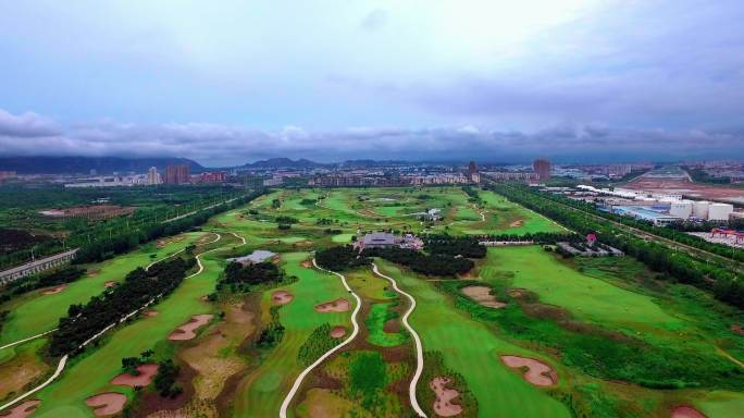 青岛西海岸古镇口海滨生态环境高尔夫球场