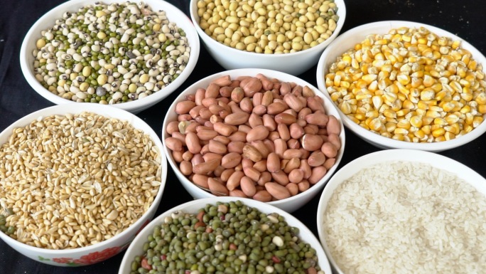 4K粮食-绿色生态有机食品-大豆玉米小麦