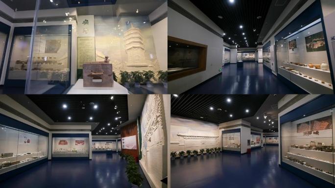 博物馆古代文物历史展柜展览馆雕塑