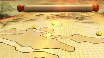 画卷展开_四大发明视频素材