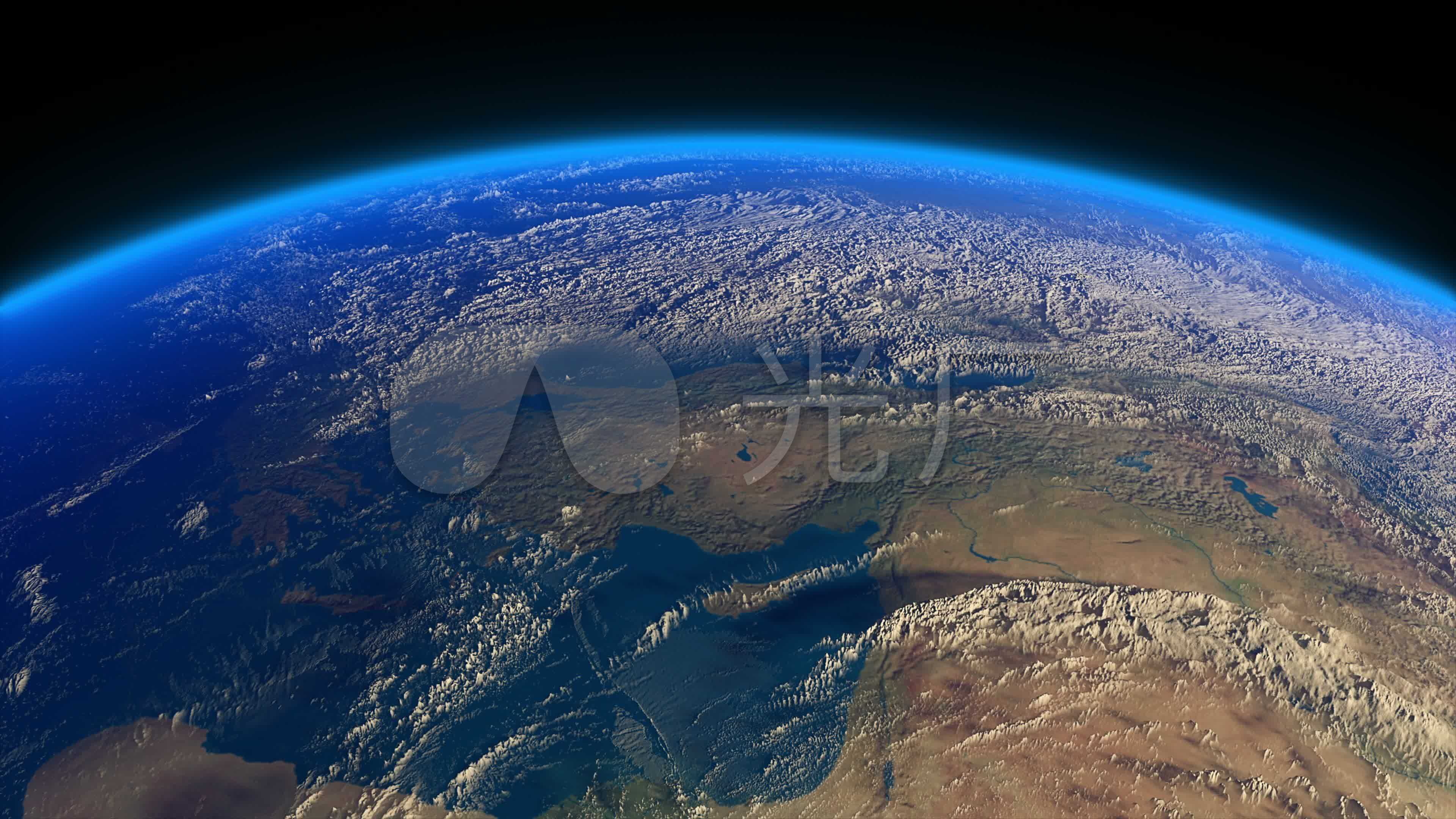 从国际空间站看地球。_3840X2160_高清视频素材下载(编号:6370294)_影视包装_光厂(VJ师网) www.vjshi.com