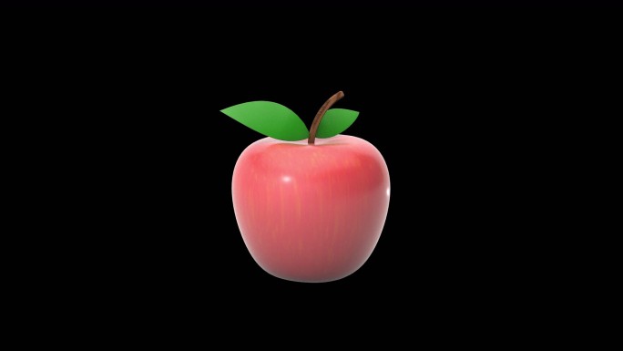 一颗红苹果