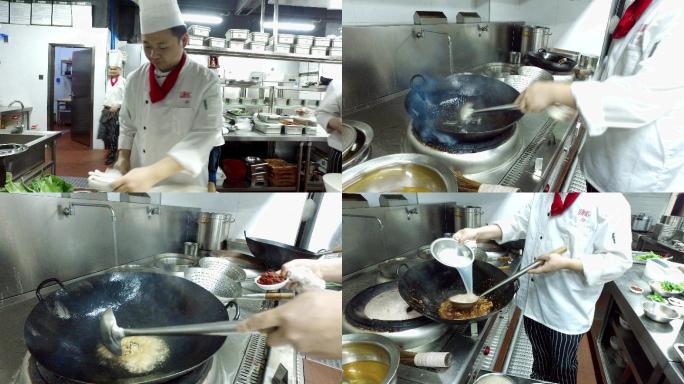 4k超清川菜水煮牛肉制作过程家常菜视频