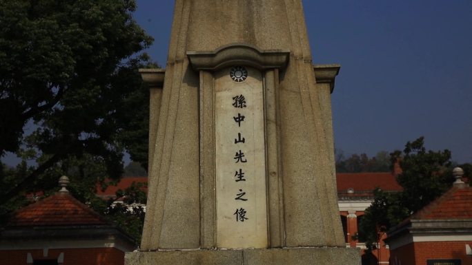 孙中山武昌起义雕像鄂总督府