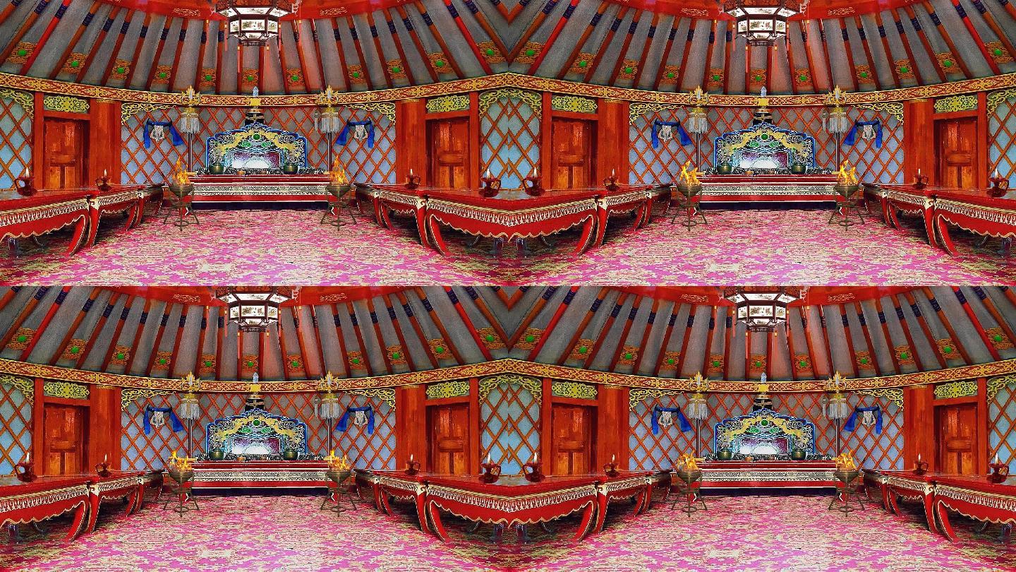 蒙古包大帐_1920X1080_高清视频素材下载(编号:3444850)_舞台背景_光厂(VJ师网) www.vjshi.com