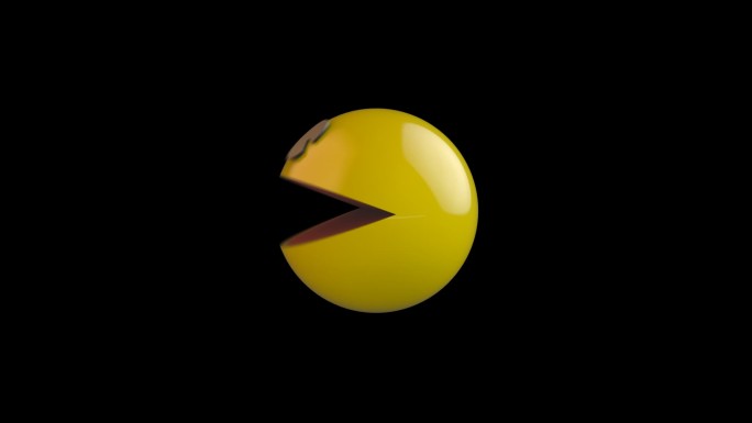 PS_Pacman3D有动态模糊