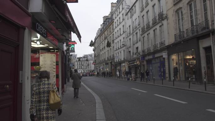 巴黎街景4K