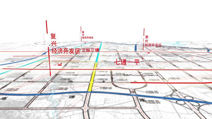 简单科技区位地图展示