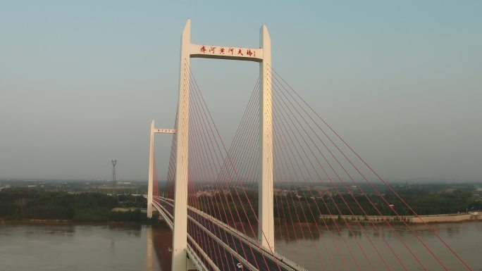 齐河黄河大桥航拍-悟2拍摄